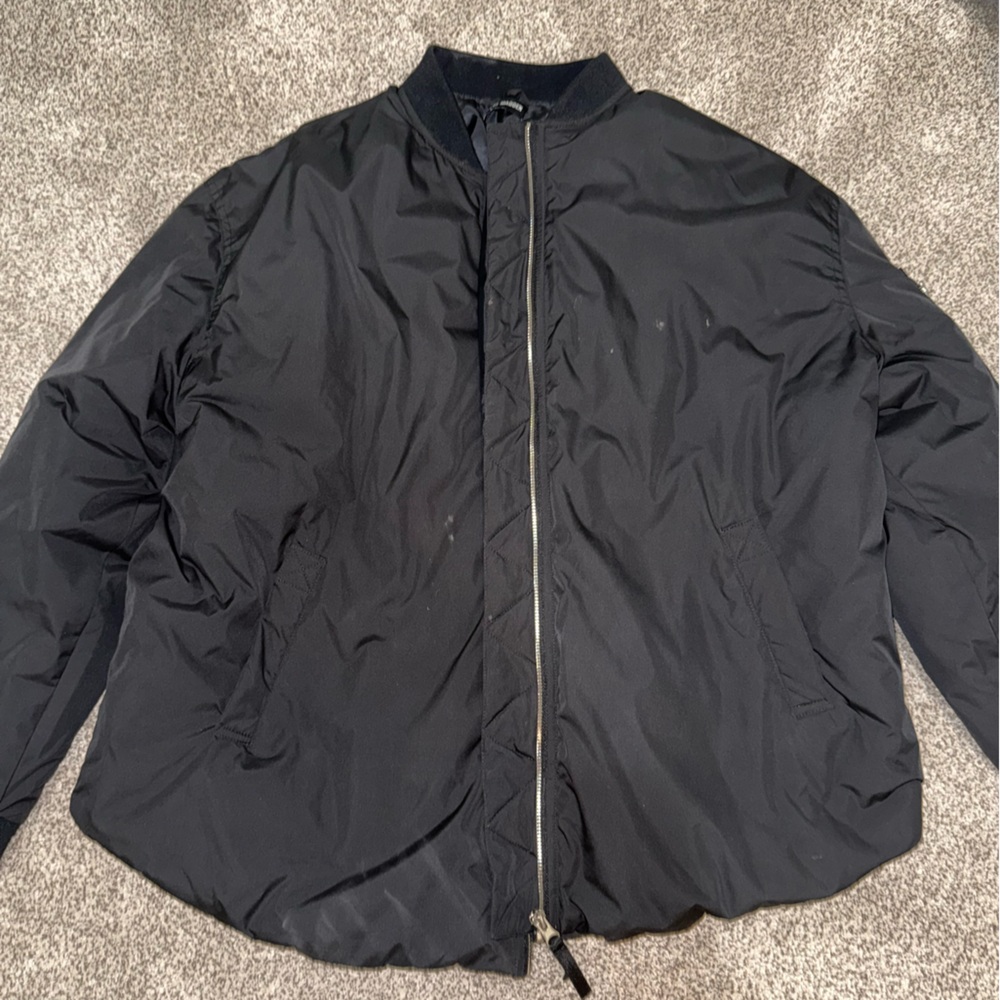 Steve Madden Black Bomber Jacket